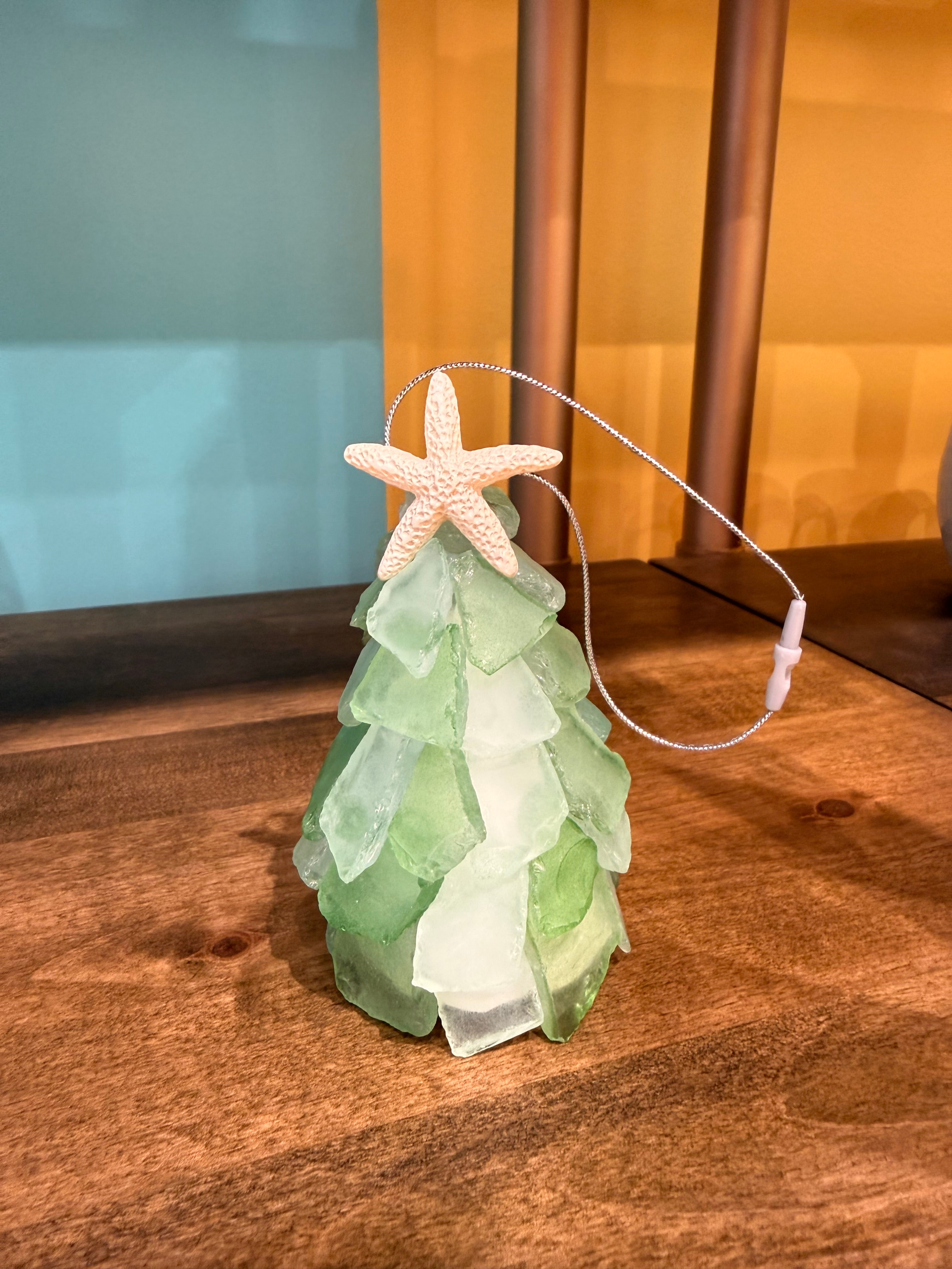 Seaglass Tree Ornaments