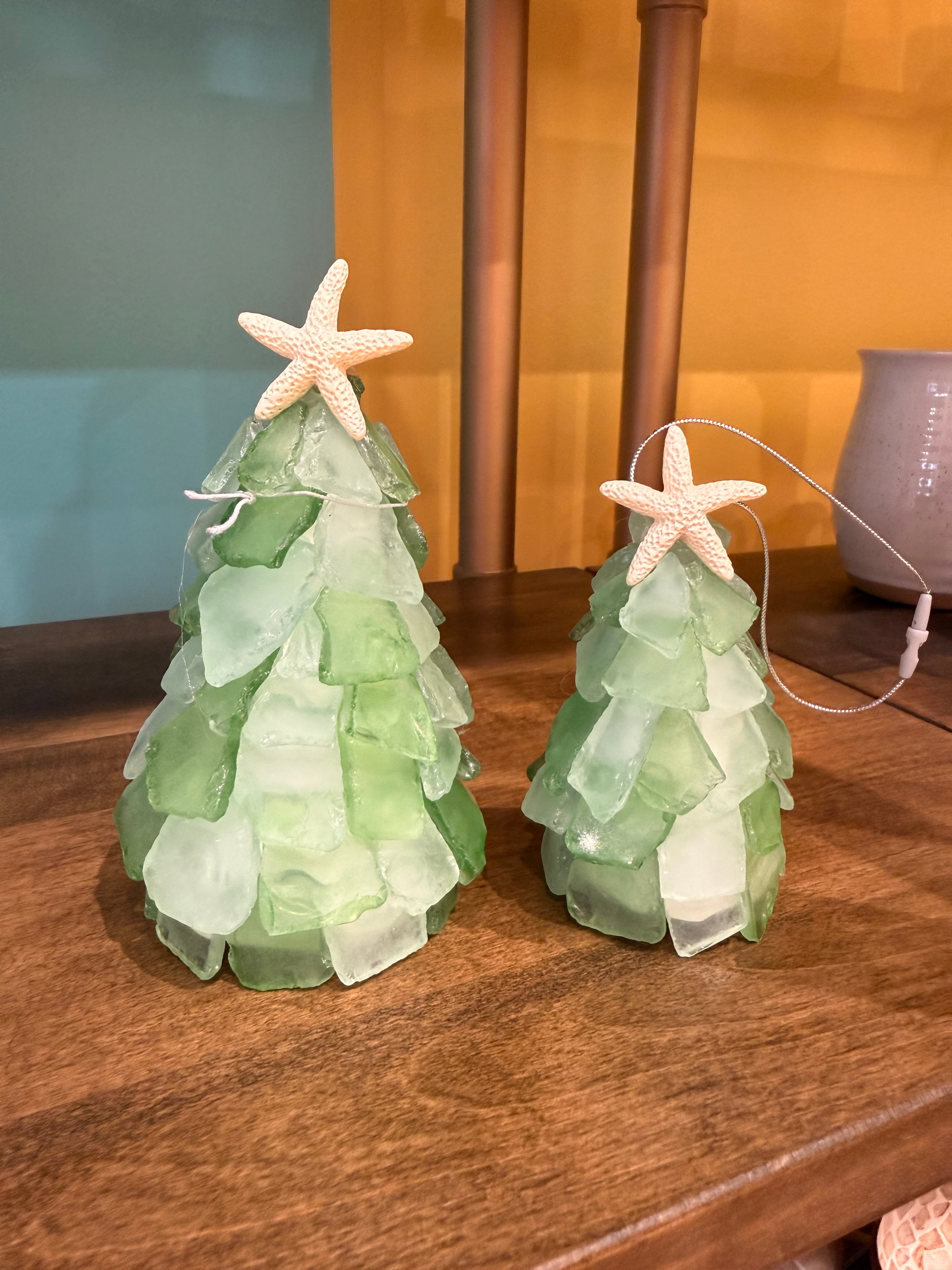 Seaglass Tree Ornaments